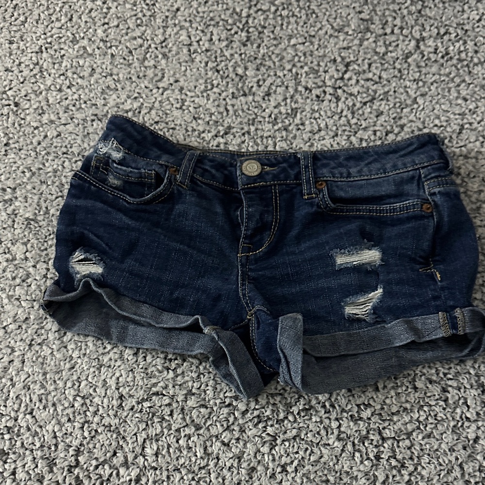 Aeropostale Dark Blue Jean Shorts